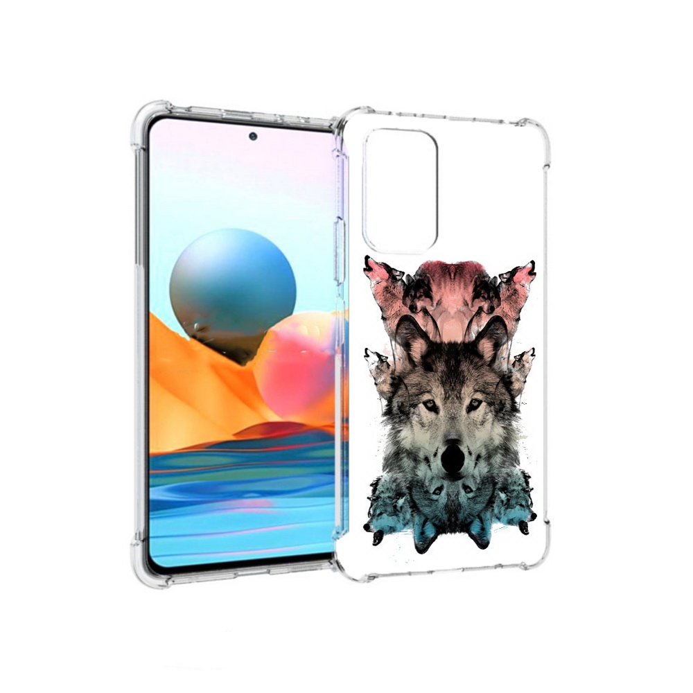 Чехол MyPads Tocco для Xiaomi Redmi Note 10 Pro стая (PT158414.284.624)