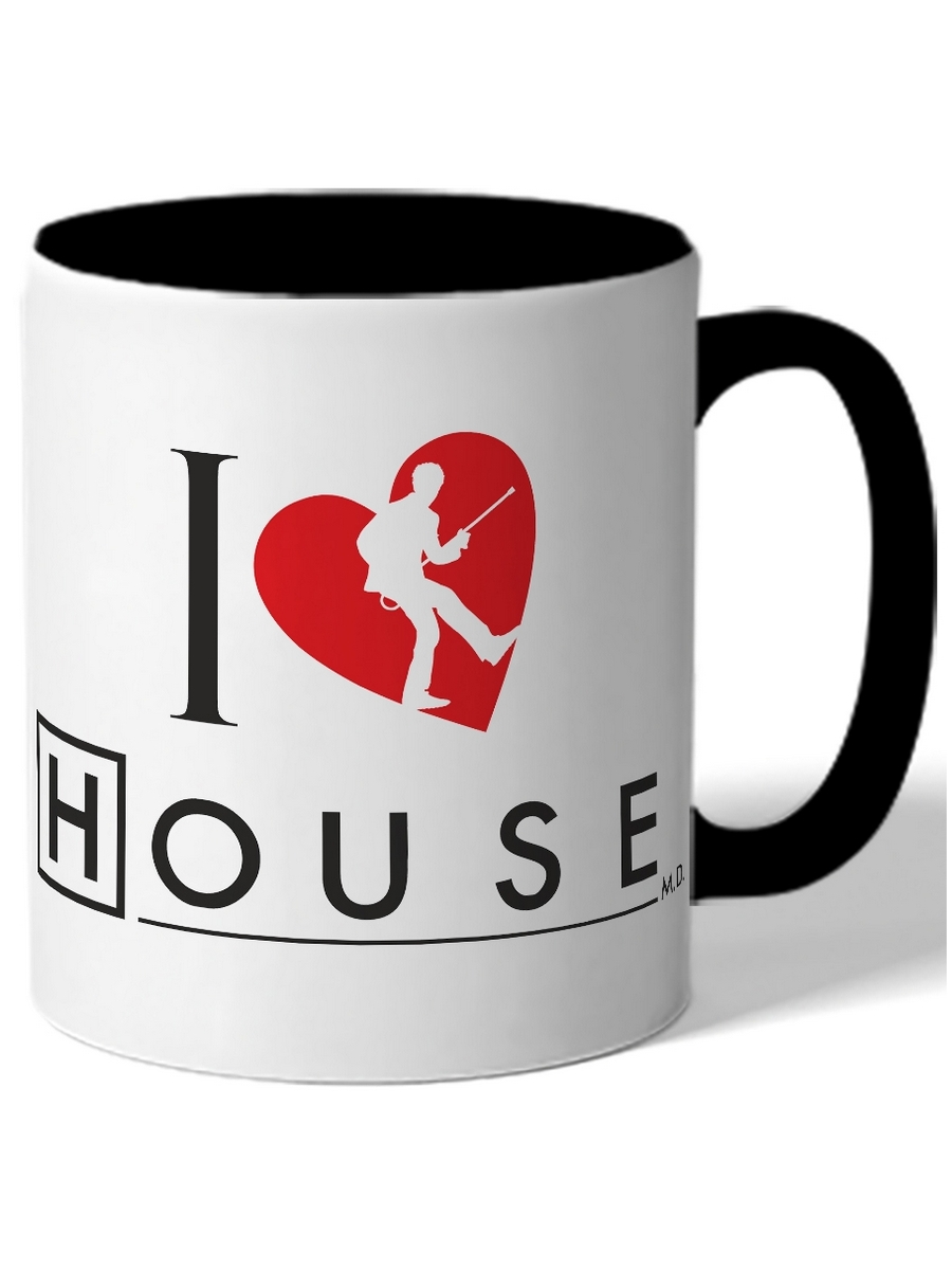 

Кружка DRABS I love house, Я люблю дом