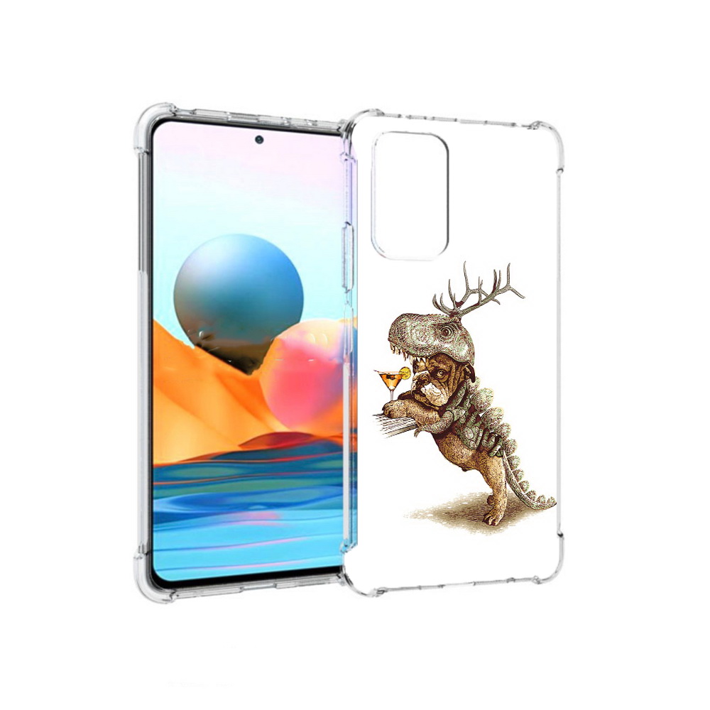 Чехол MyPads Tocco для Xiaomi Redmi Note 10 Pro тематическая вечеринка (PT158414.284.638)
