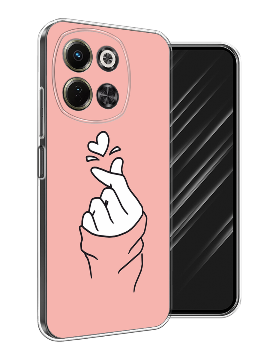 

Чехол Awog на Tecno Spark 30 5G "Любовь-щелк", Оранжевый, 309750-1