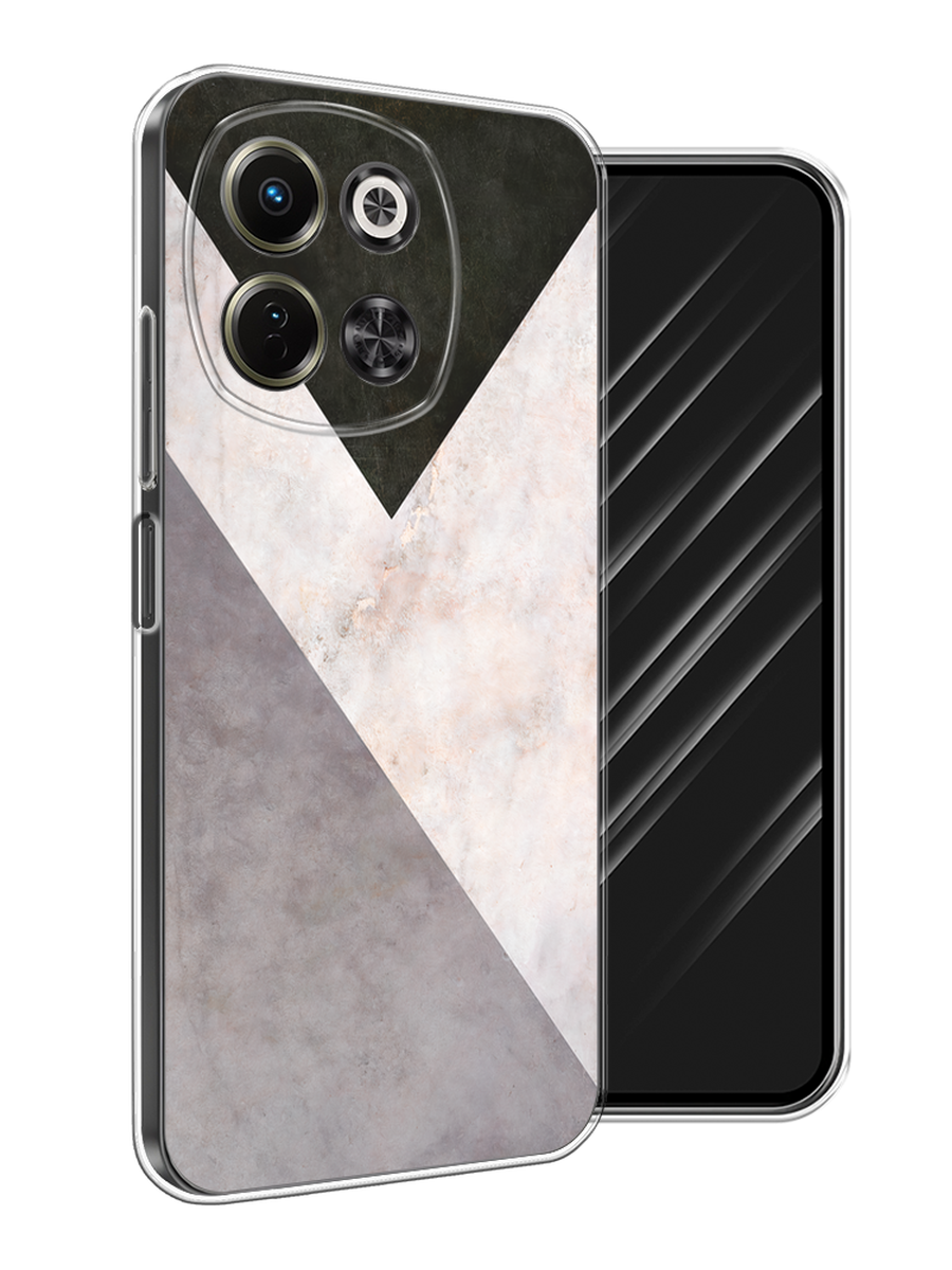 

Чехол Awog на Tecno Spark 30 5G "Геометричный мрамор", Бежевый, 309750-1