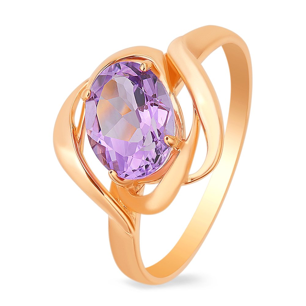 

Кольцо из золота р.  585Gold 201011266, аметист, 201011266