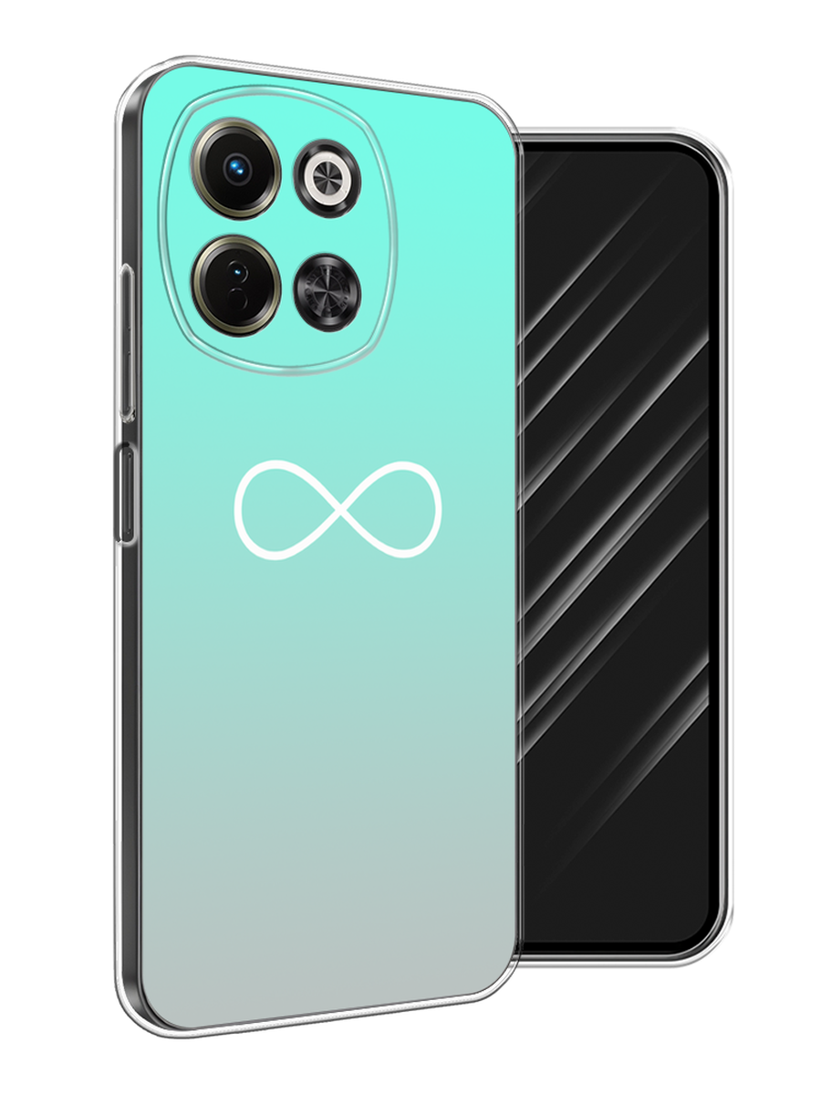 

Чехол Awog на Tecno Spark 30 5G "Бесконечность от Тиффани", Бирюзовый, 309750-1