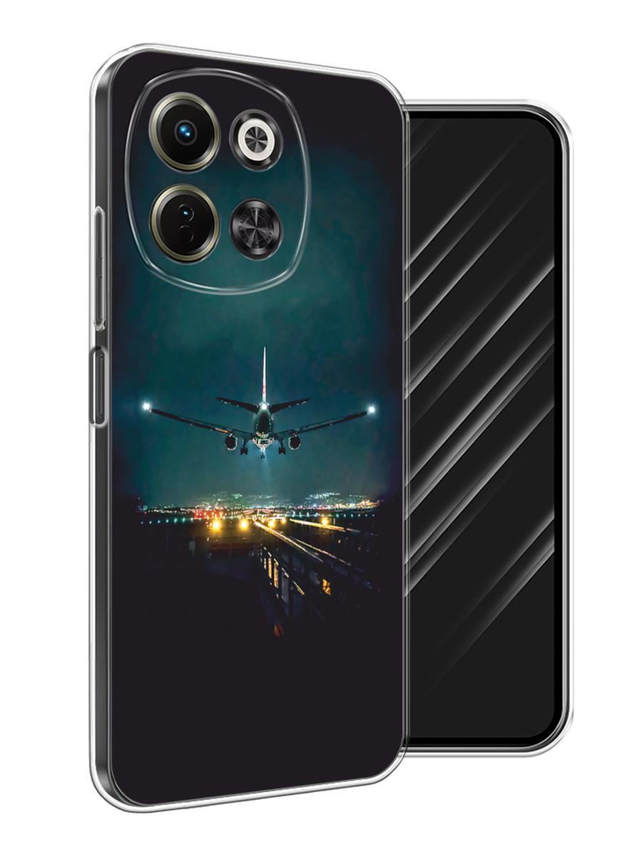 

Чехол Awog на Tecno Spark 30 5G "Ночной рейс", Черный, 309750-1