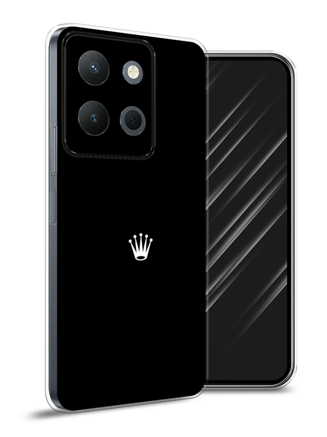 

Чехол Awog на Vivo Y36 4G "Белая корона на черном фоне", Черный, 269250-1