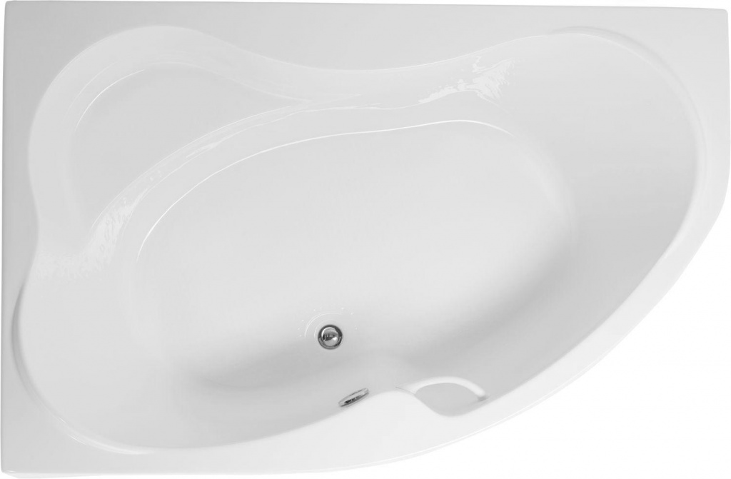 Акриловая ванна Aquanet Capri 170x110 L (с каркасом) эспандер 2 в 1 для пресса и грудных мышц