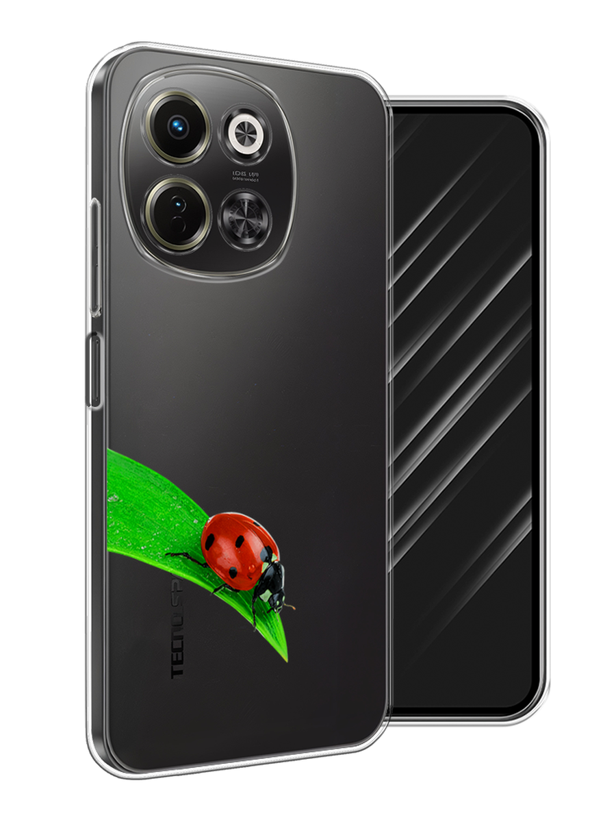

Чехол Awog на Tecno Spark 30 5G "На счастье", Белый;красный;зеленый, 309750-1