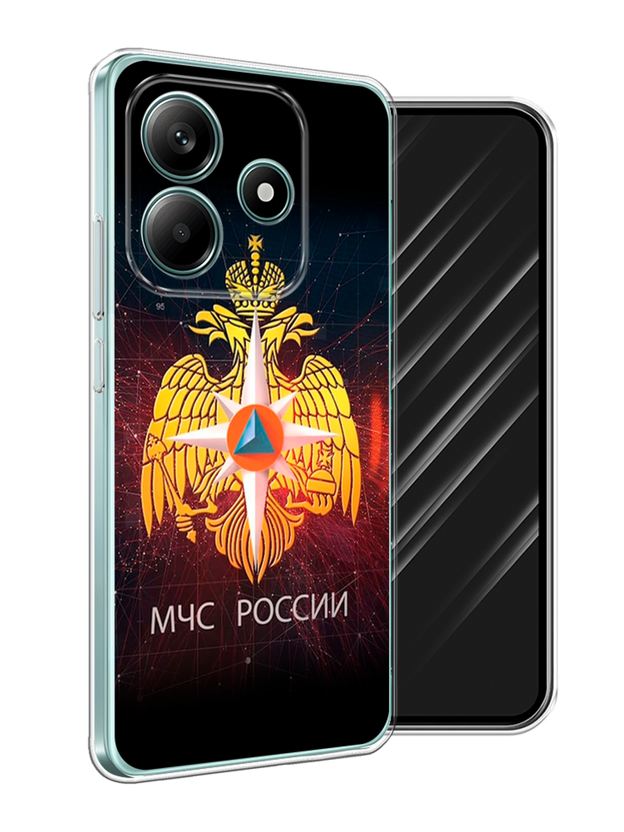 

Чехол Awog на Xiaomi Redmi Note 14 5G "МЧС России", Черный;желтый;красный, 323850-1