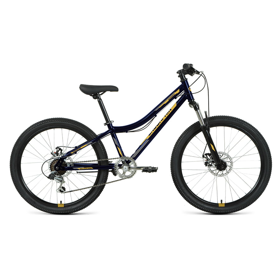фото Велосипед горный 24" endorphin advance d 12" темно-синий/золотой rbk22at24042 nobrand