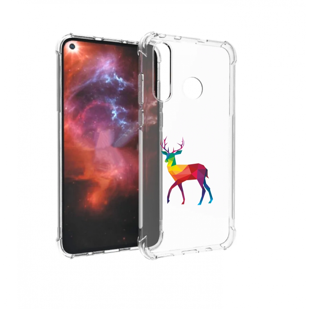 

Чехол бампер MyPads геометрический олень для Huawei Nova 4 проти, Прозрачный, Tocco