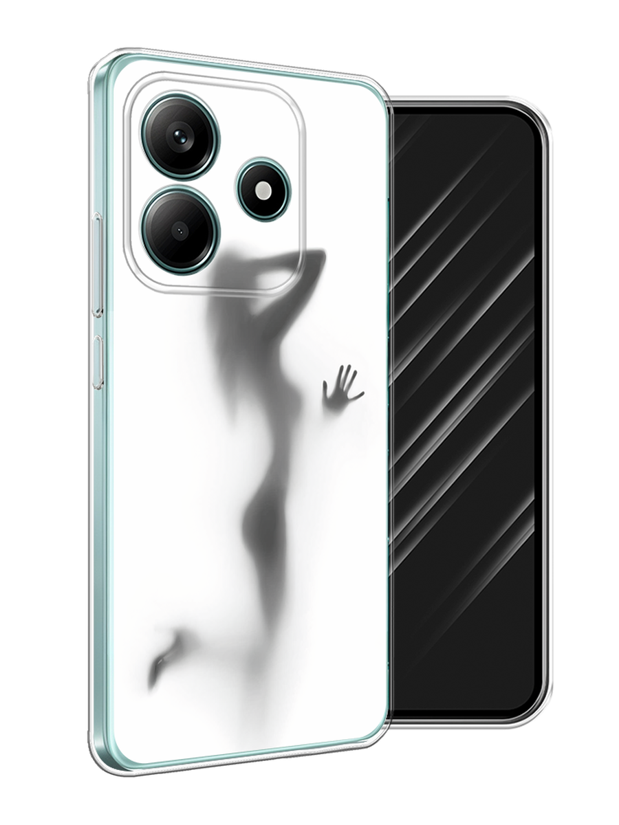 

Чехол Awog на Xiaomi Redmi Note 14 5G "Стекло в душе", Белый;серый;черный, 323850-1
