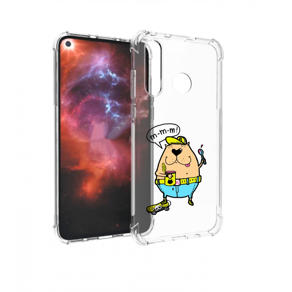 

Чехол бампер MyPads Бобр для Huawei Nova 4 противоударный, Прозрачный, Tocco