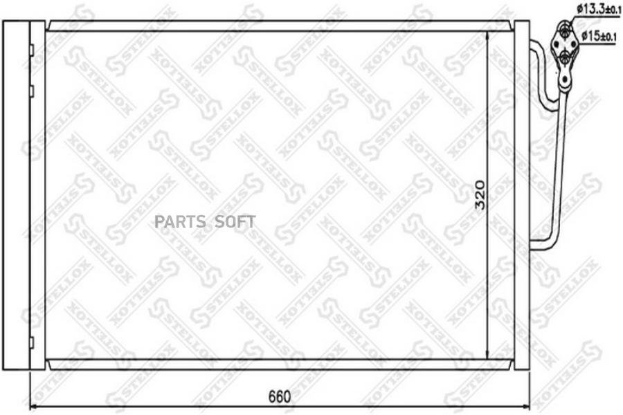 

10-45649-SX_радиатор кондиционера!\ MINI Cooper/One 06>