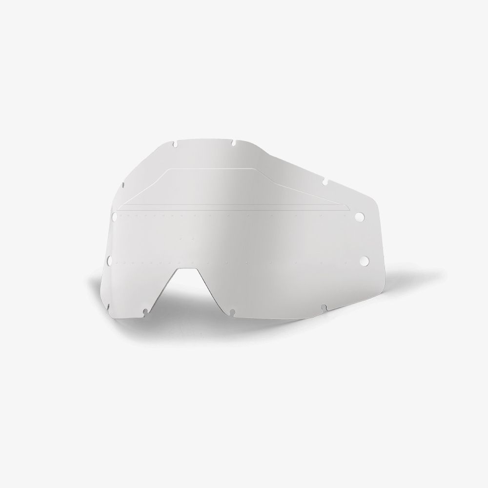 Линза подростковая 100% Accuri Forecast Youth Lens Sonic Bumps w/mud Visor Clear