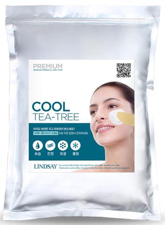 Альгинатная маска Lindsay Premium Modeling Mask Tea Tree с маслом чайного дерева 1 кг. маска для лица anskin modeling mask collagen укрепляющая альгинатная 240 г