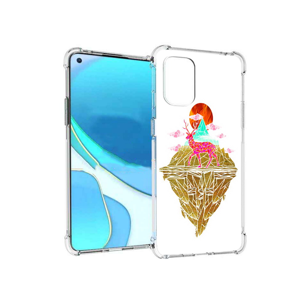 

Чехол MyPads Tocco для OnePlus 8T розовый олень абстракция (PT155529.137.586), Tocco