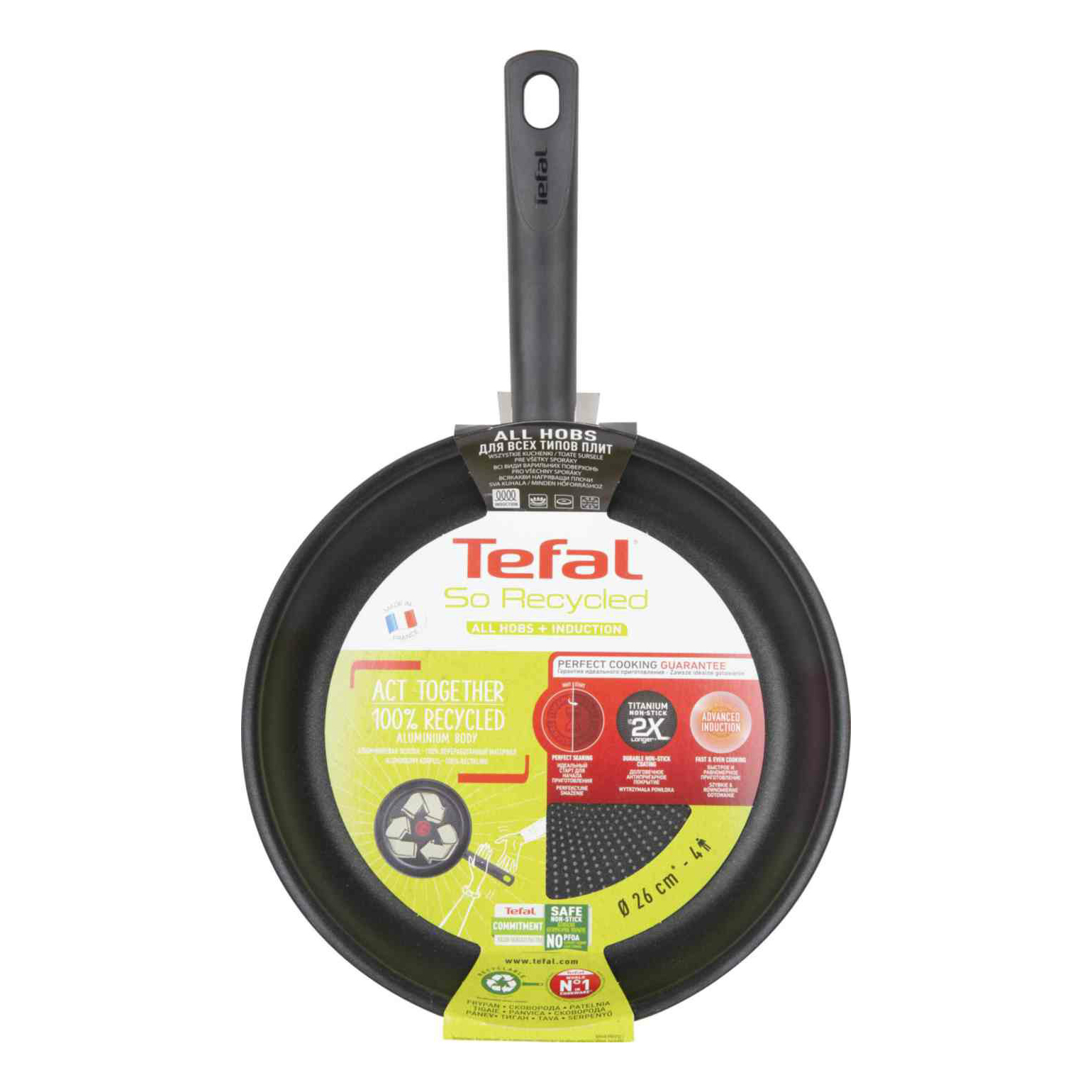 фото Сковорода tefal so recycled 26 см