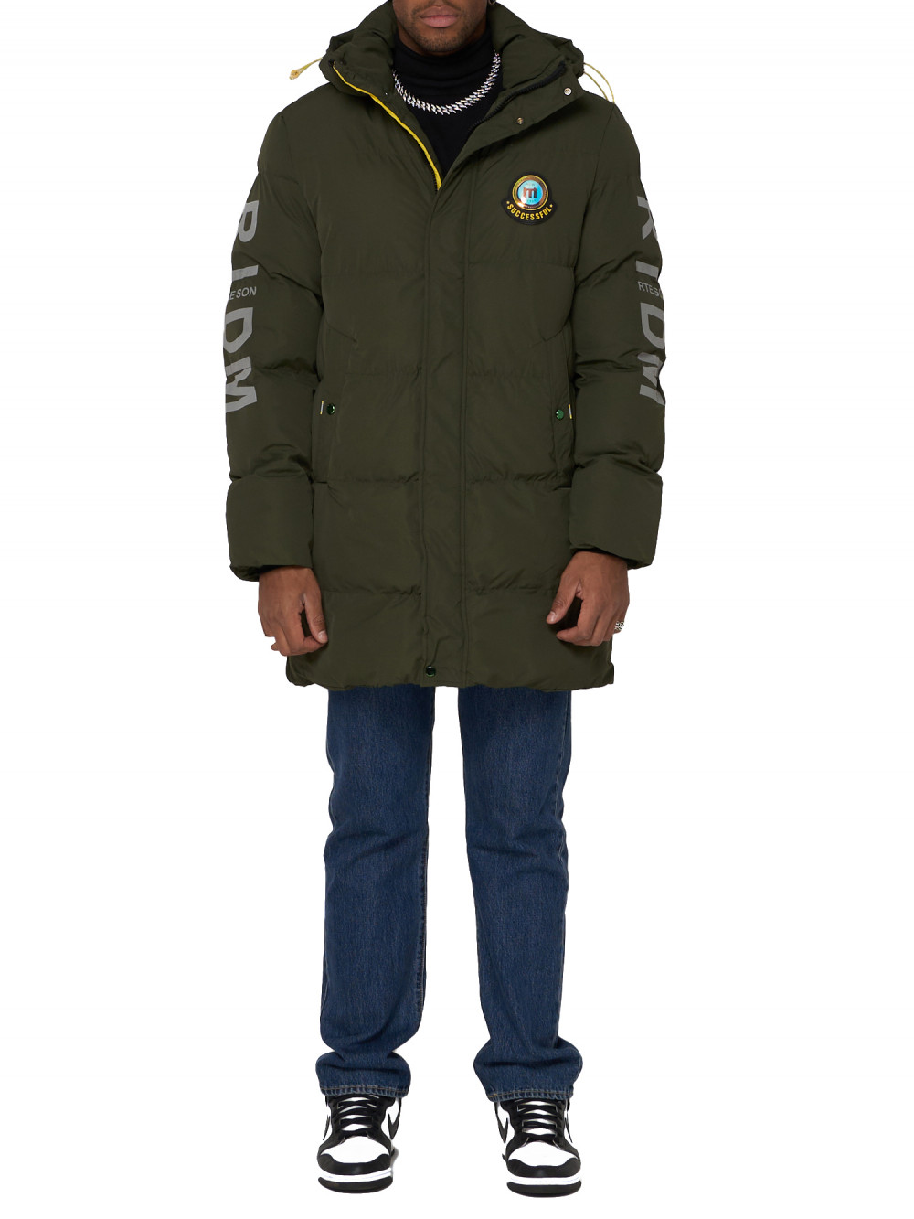 

Спортивная куртка мужская NoBrand AD9005 хаки M, AD9005