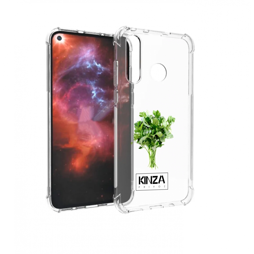 

Чехол бампер MyPads Бренд Кинза для Huawei Nova 4 противоударный, Прозрачный, Tocco