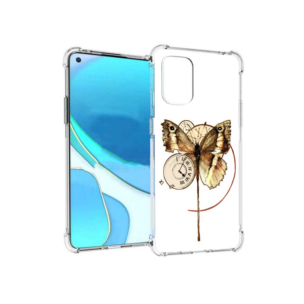 

Чехол MyPads Tocco для OnePlus 8T старинные часы с бабочкой (PT155529.137.622), Tocco
