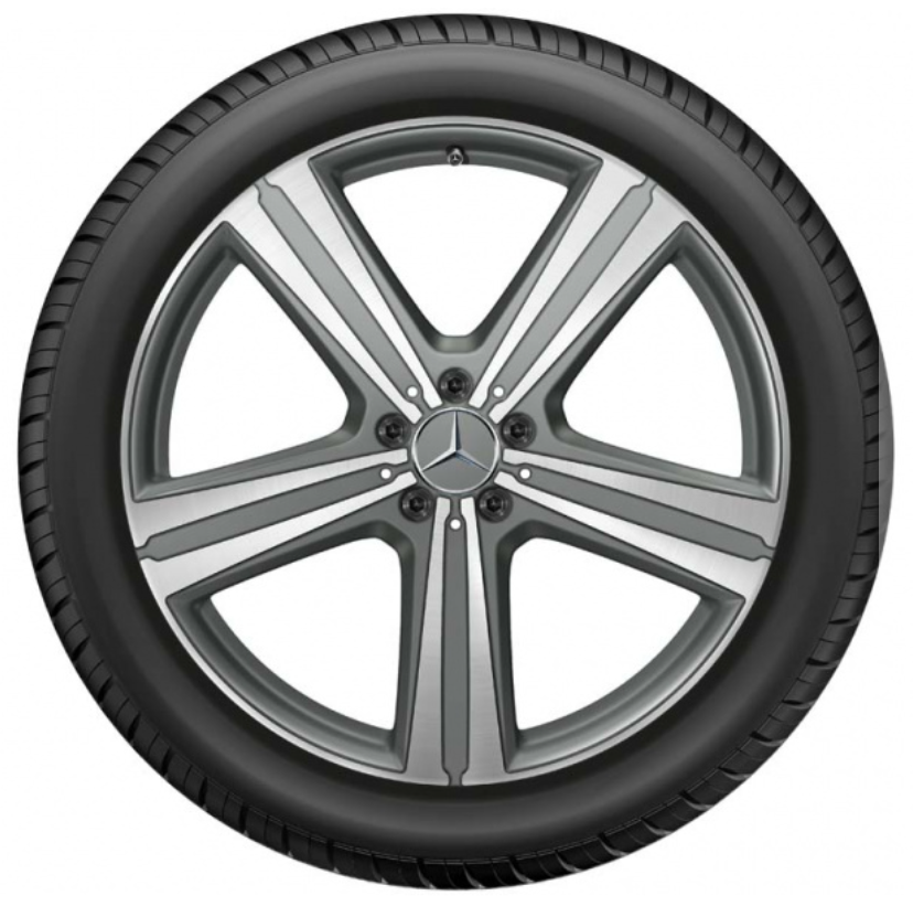 

MERCEDES-BENZ Q44014371612E КОЛЕСО В СБОРЕ C V167 (9U5) ЛЕВОЕ R21 ШИП Nokian Hakkapeliitta, Серебристый