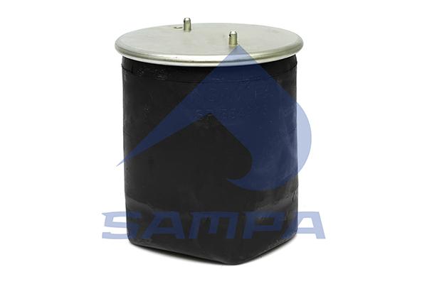 

SAMPA SP554913 SP 554913_пневмоподушка без стакана h485 2шп. d12. 1отв.штуц. M16. Н: 1отв