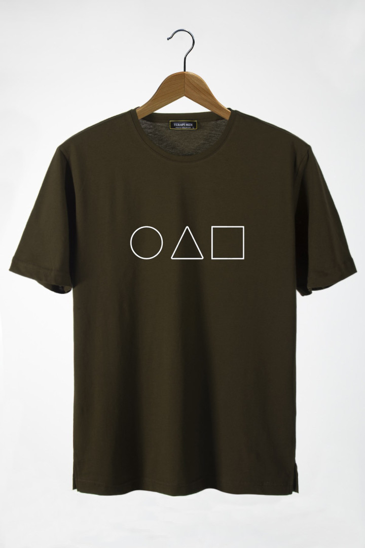 

Футболка мужская Terapi Giyim 26154 хаки L (доставка из-за рубежа), 26154