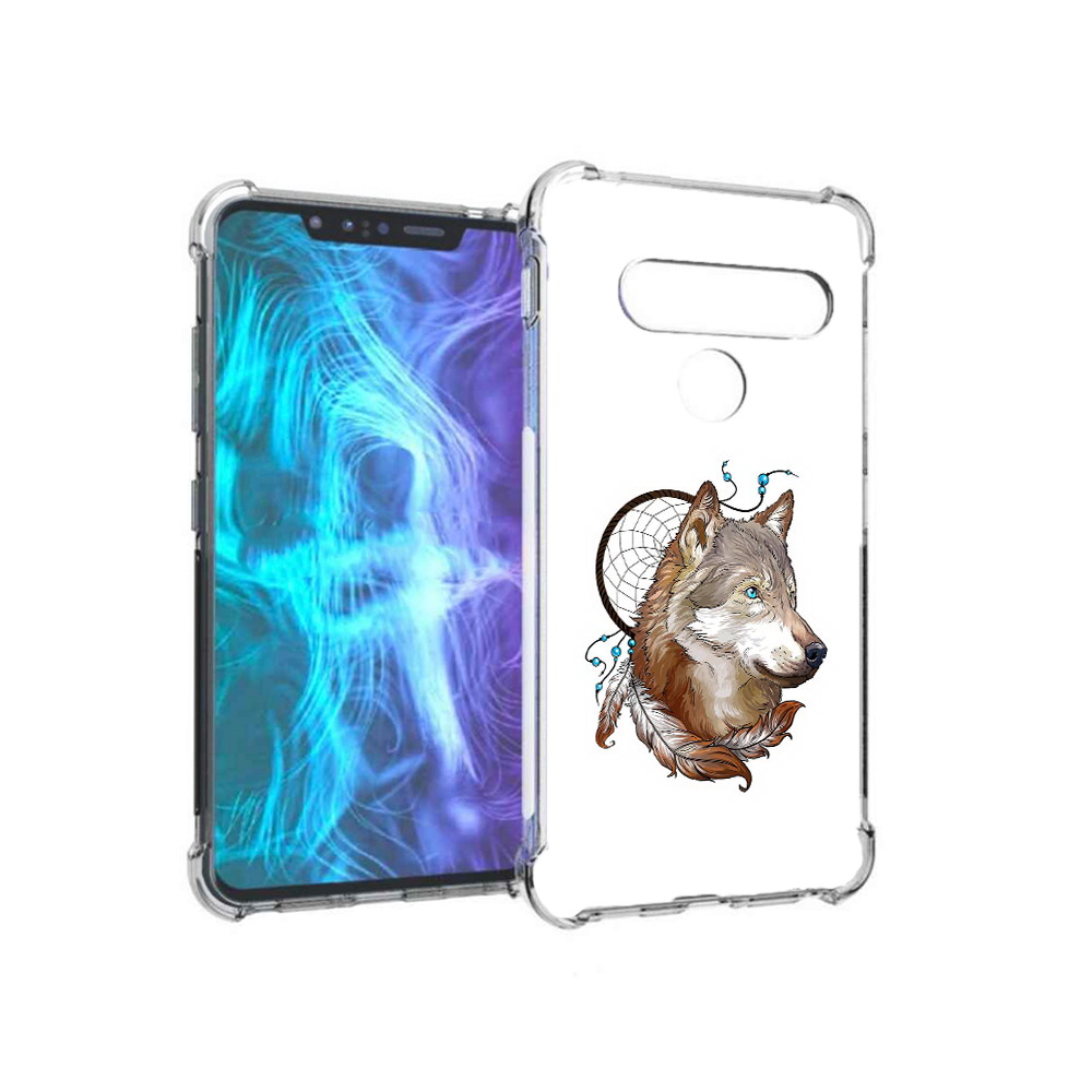 

Чехол MyPads Tocco для LG G8 волк и ловец снов (PT135945.77.269), Tocco