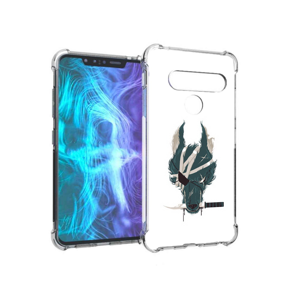 

Чехол MyPads Tocco для LG G8 волк-разбойник (PT135945.77.271), Tocco