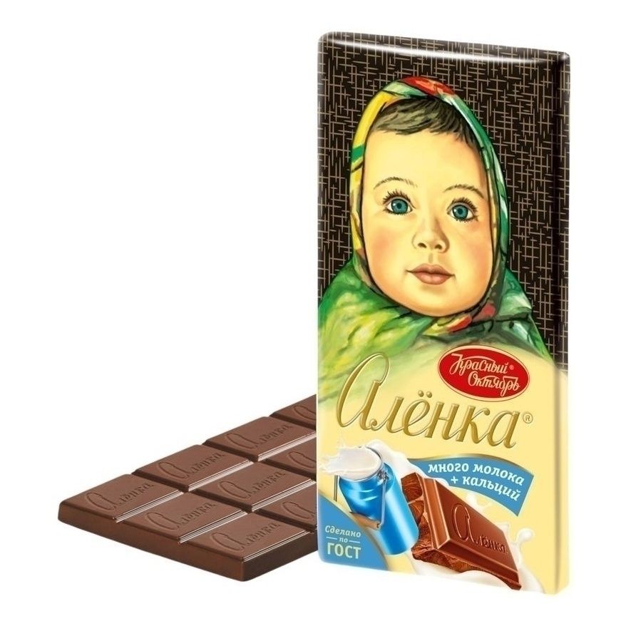 

Шоколад Красный Октябрь Аленка Много молока молочный 75 г