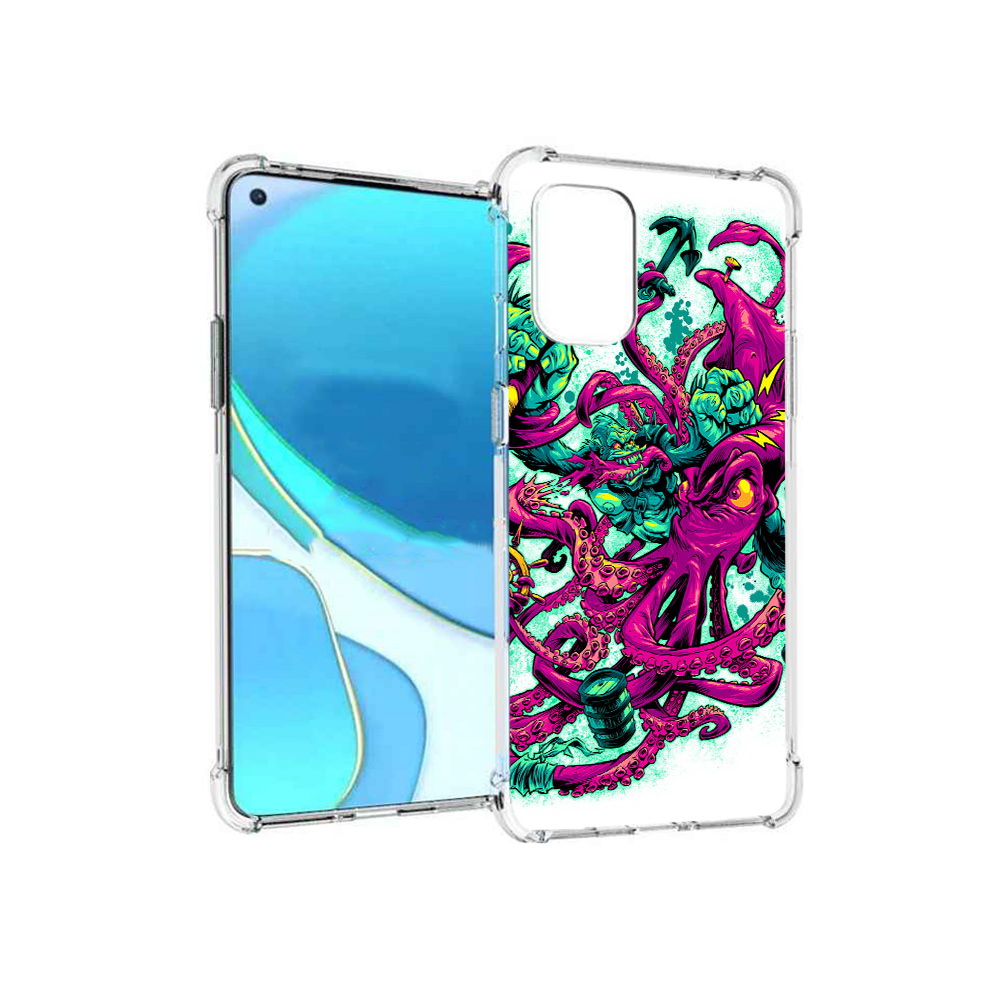 

Чехол MyPads Tocco для OnePlus 8T фиолетовый кракен (PT155529.137.657), Tocco