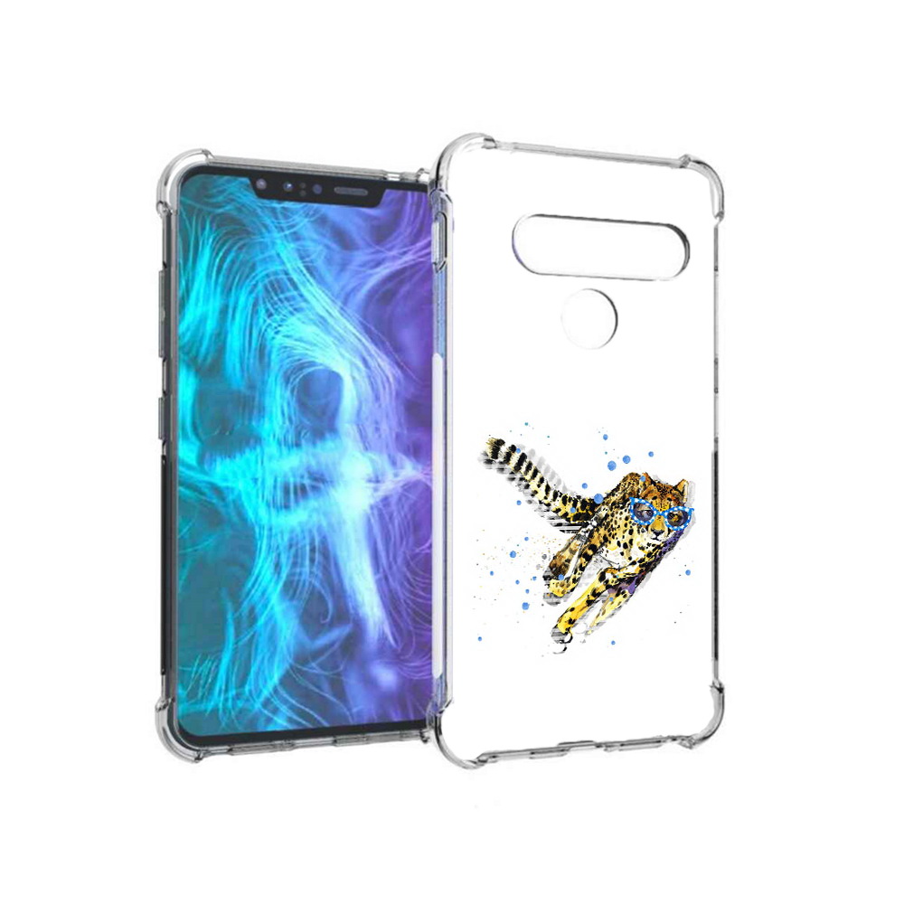 

Чехол MyPads Tocco для LG G8 гепард в очках (PT135945.77.287), Tocco