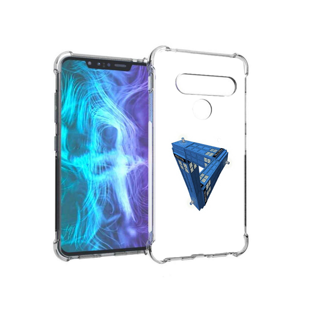

Чехол MyPads Tocco для LG G8 головолока абстракция (PT135945.77.291), Tocco