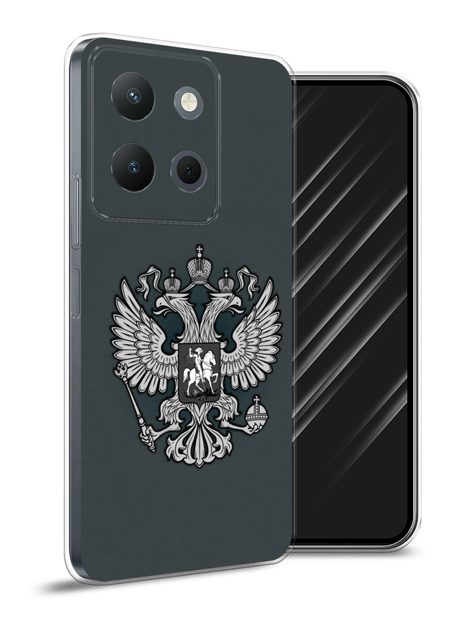 

Чехол Awog на Vivo Y36 4G "Герб России серый", 269250-1