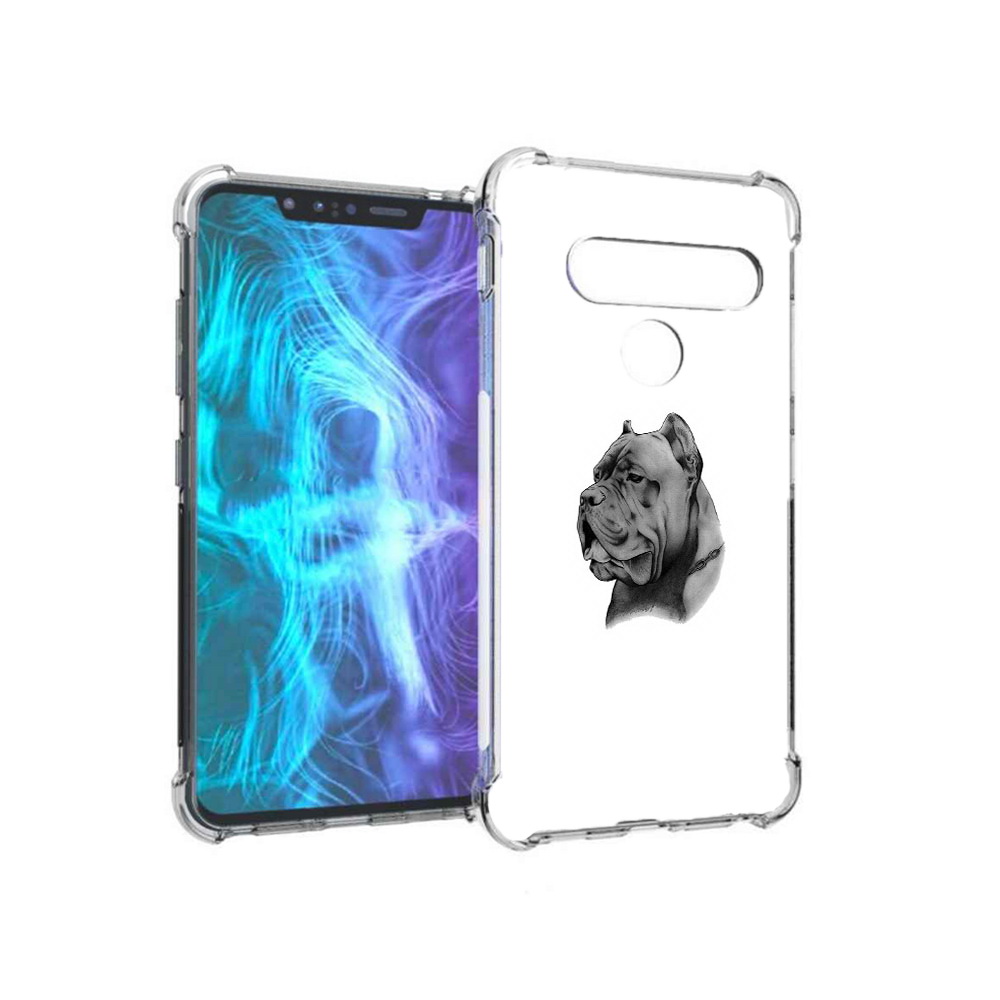 

Чехол MyPads Tocco для LG G8 грозный бульдог (PT135945.77.300), Tocco