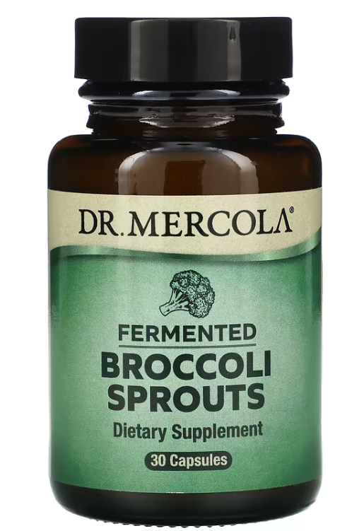 

Витамины и минералы для спортсменов Dr. Mercola Fermented Broccoli Sprouts 30 капсул