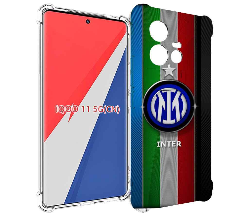 

Чехол MyPads фк интер милан для Vivo iQOO 11, Прозрачный, Tocco