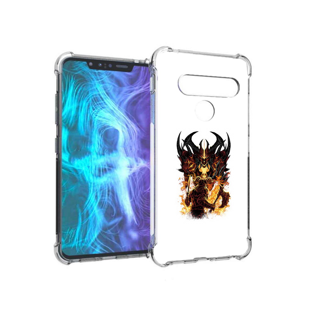 

Чехол MyPads Tocco для LG G8 демон shadow fiend (PT135945.77.318), Tocco