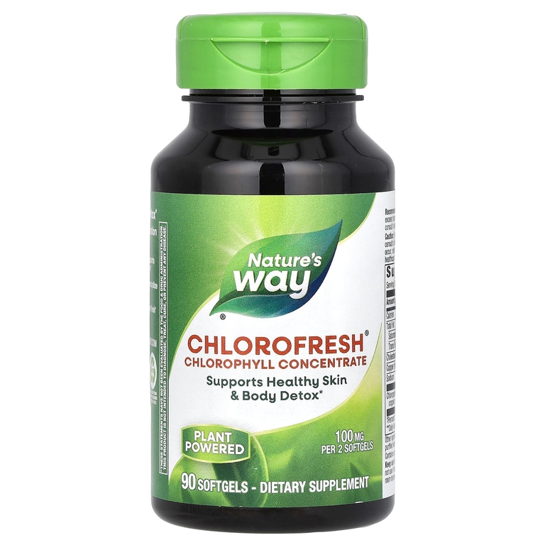 

Витамины и минералы для спортсменов Nature's Way Chlorofresh 90 капсул