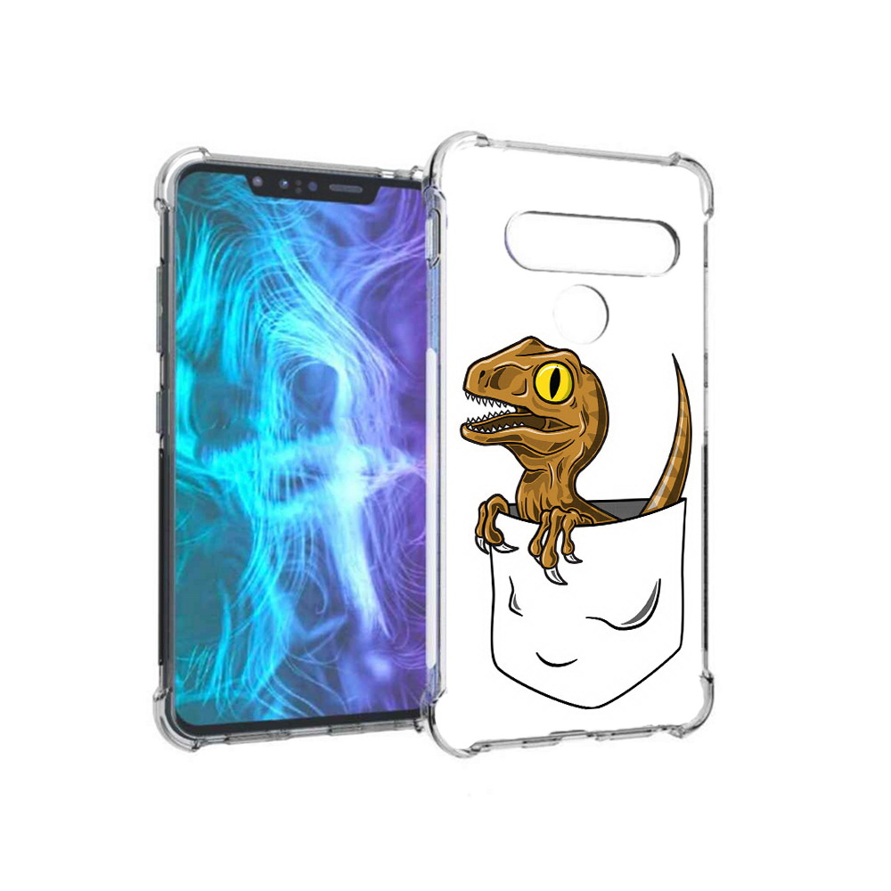 

Чехол MyPads Tocco для LG G8 динозавр в кармане (PT135945.77.327), Tocco