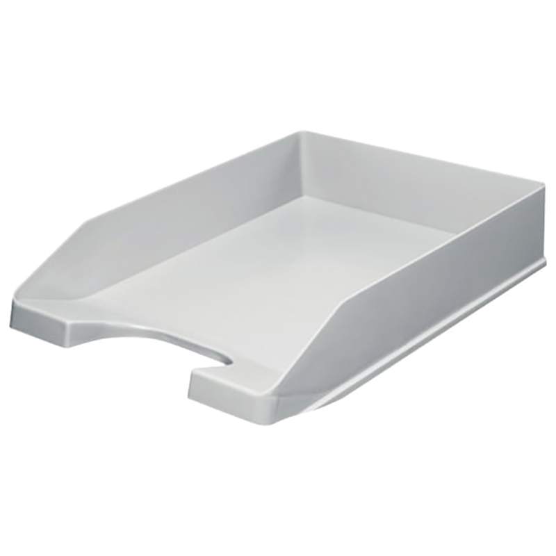 

Лоток вертикальный для бумаг BRAUBERG Basic, 265х100х285 мм, серый, 237010, paper-tray-s-205