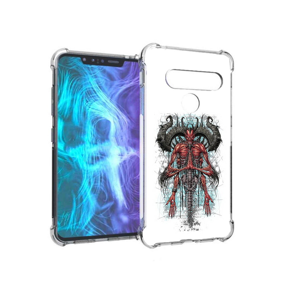 

Чехол MyPads Tocco для LG G8 дьявол (PT135945.77.340), Tocco