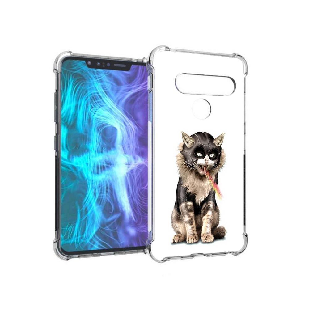 

Чехол MyPads Tocco для LG G8 дьяволский кот (PT135945.77.341), Tocco