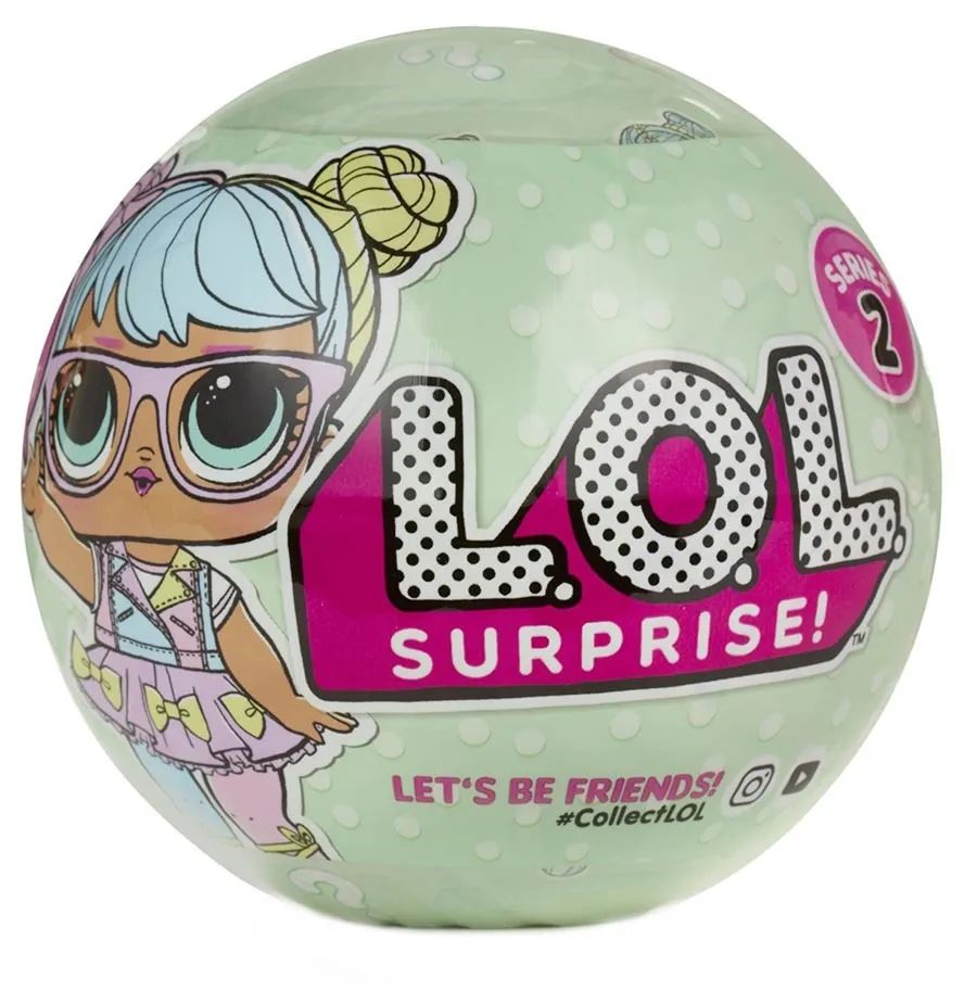 

Кукла L.O.L. Surprise! 2 2-023 Неоночка Neon Q.T. (запечатанный шар)