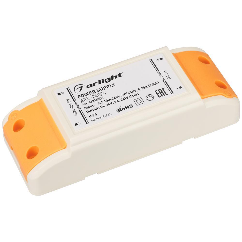 

Блок питания Arlight ARV-AL24 24V 24W IP20 1A 022368(1), 022368(1)