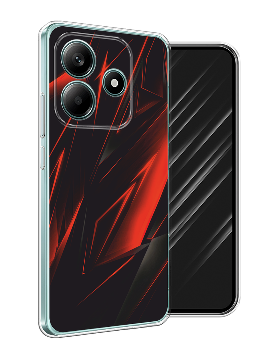 

Чехол Awog на Xiaomi Redmi Note 14 5G "Игровой фон", Бордовый;красный;черный, 323850-1
