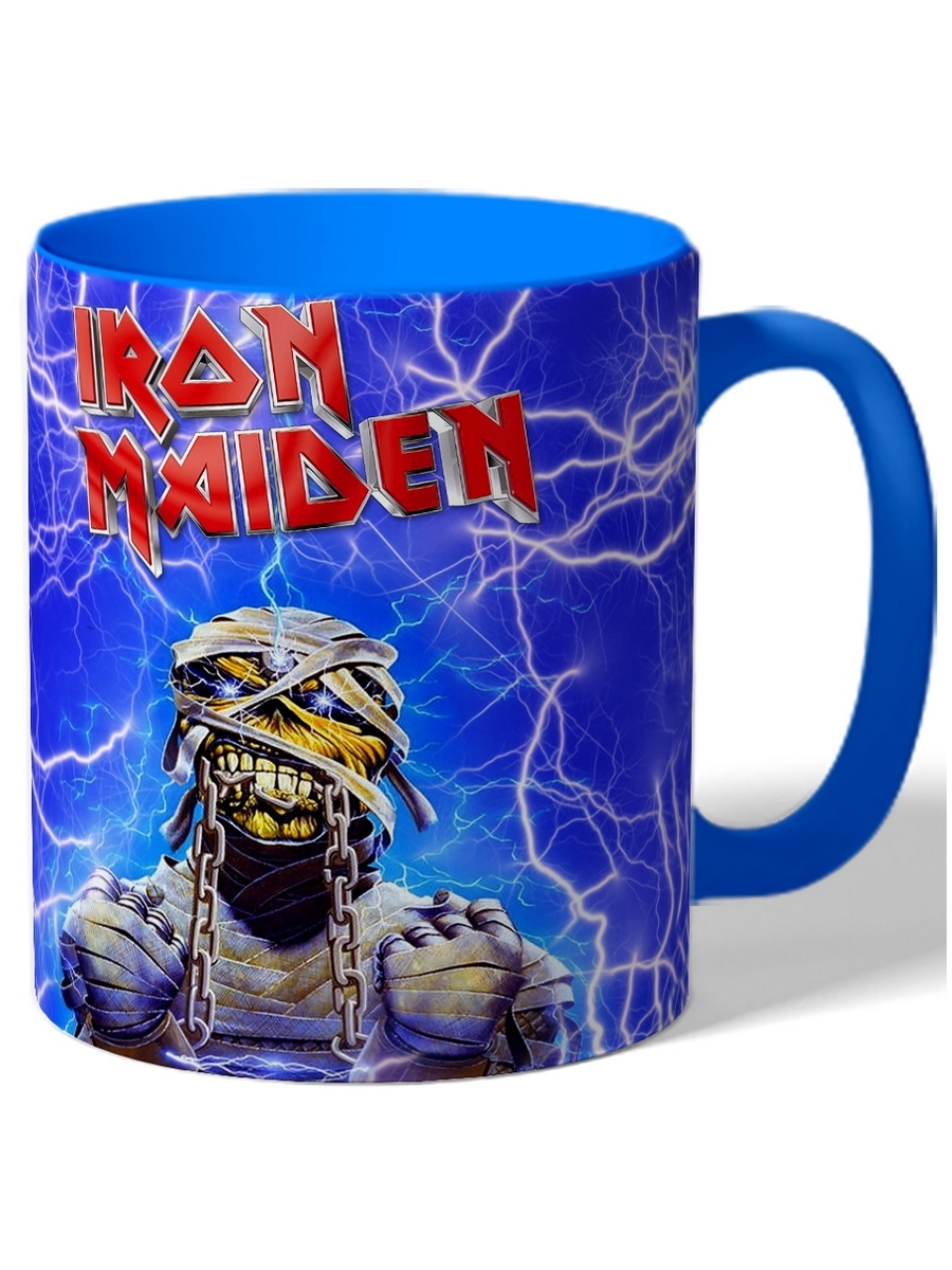 фото Кружка drabs с рисунком iron maiden мумия с цепью