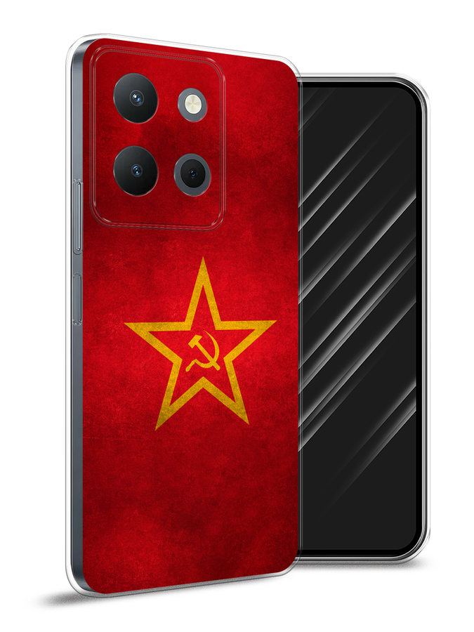 

Чехол Awog на Vivo Y36 4G "Красное знамя", Желтый;красный, 269250-1