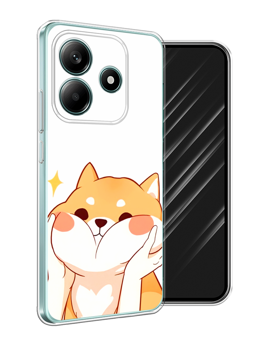 

Чехол Awog на Xiaomi Redmi Note 14 5G "Сладкий песик", Оранжевый, 323850-1