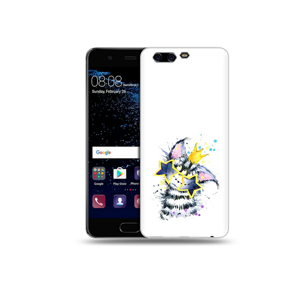 

Чехол MyPads Tocco для Huawei P10 Мартовский Нуся (PT60870.50.114), Прозрачный, Tocco
